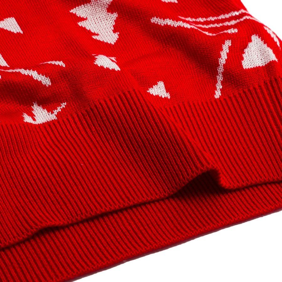 Liverpool Christmas Jumper Retro - Red/White - Men's-SoccerKits Hub | Buy Soccer Jerseys Online